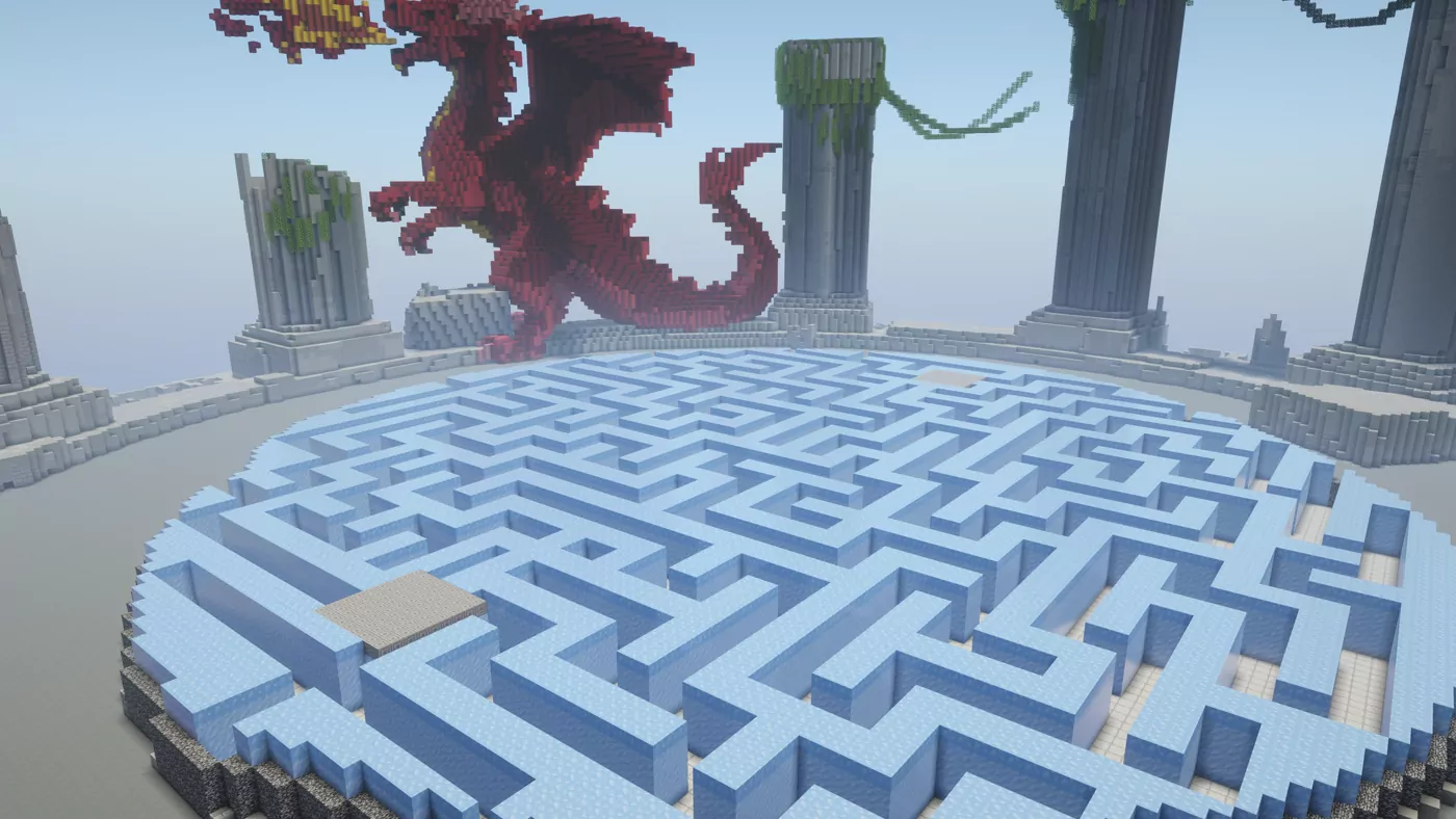 The Ice Maze arena